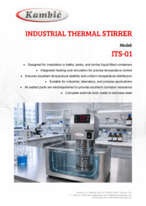 thumbnail of INDUSTRIAL THERMAL STIRRER, ITS-01