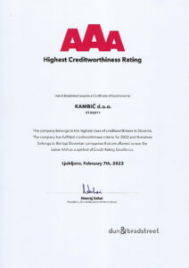 thumbnail of AAA Highest Creditworthiness Rating, 2023